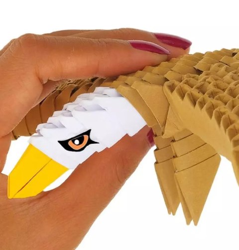 Origami 3D. Orzeł (336 elementów)