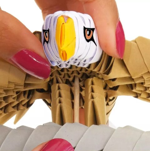Origami 3D. Orzeł (336 elementów)
