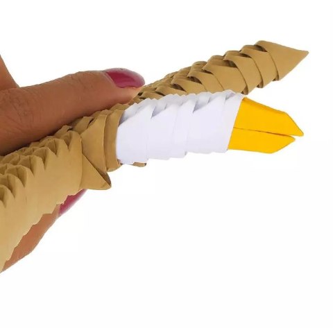 Origami 3D. Orzeł (336 elementów)