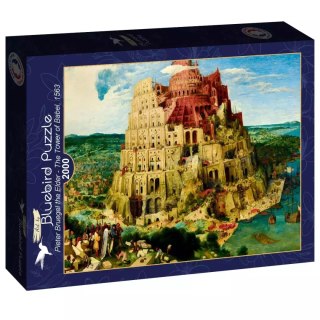 Puzzle 2000 elementów. Wieża Babel, Piotr Brueghel, 1563