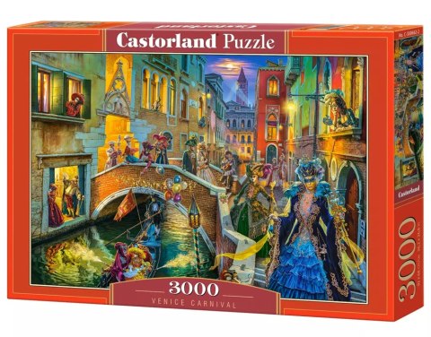 Puzzle 3000 elementów. Wenecki karnawał