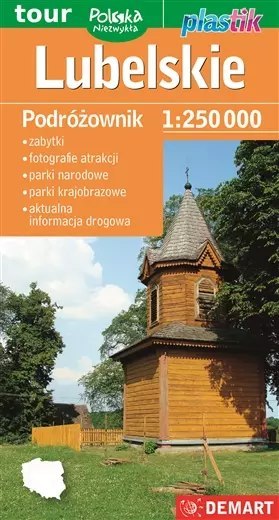 Podróżownik. Lubelskie, mapa turystyczna 1:250 000