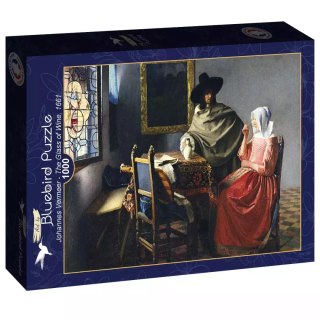 Puzzle 1000 elementów. Johannes Vermeer. Kieliszek wina, 1661