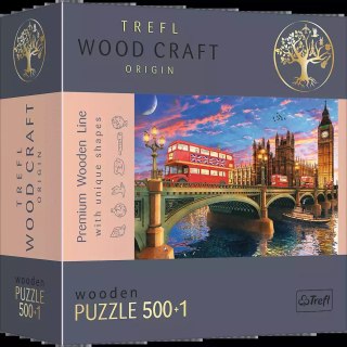 Puzzle drewniane 500+1 elementów. Pałac Westminsterski, Big Ben, Londyn