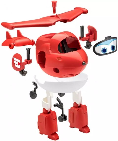 Super Wings. Zestaw z modelem do skręcenia Jett, 1:20