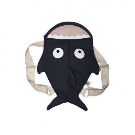 Baby bites plecak dziecięcy shark navy blue Baby bites plecak dziecięcy shark navy blue