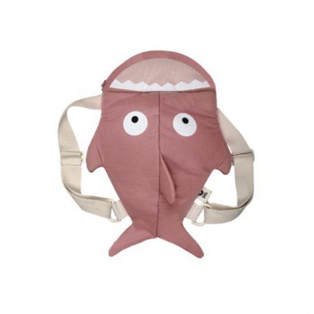Baby bites plecak dziecięcy shark pink Baby bites plecak dziecięcy shark pink