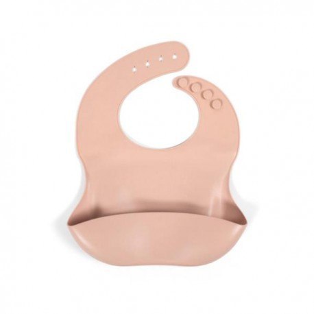 Filibabba śliniak silikonowy z kieszonką blush Filibabba śliniak silikonowy z kieszonką blush