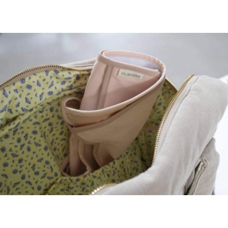 Filibabba śliniak wiązany 2 szt. peach-blush Filibabba śliniak wiązany 2 szt. peach-blush