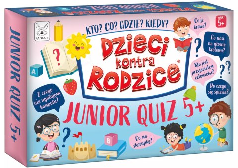 Dzieci kontra rodzice. Junior quiz 5+ Dzieci kontra rodzice. Junior quiz 5+