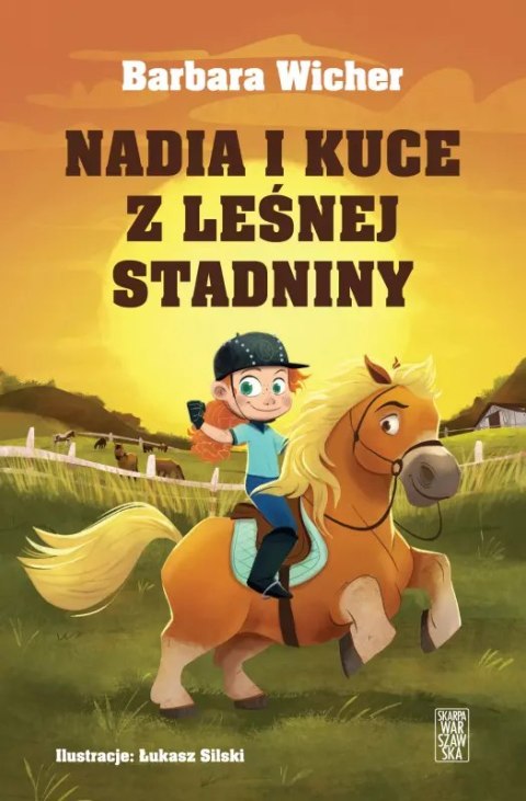Nadia i kuce z leśnej stadniny Nadia i kuce z leśnej stadniny