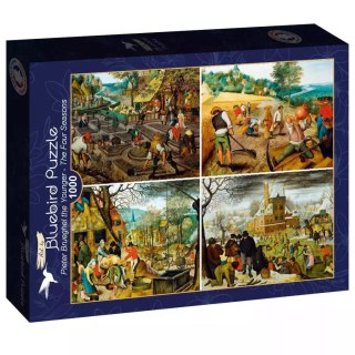 Puzzle 1000 elementów. Cztery sezonu, Brughel, 1918