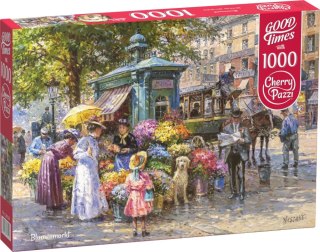 Puzzle 1000 elementów. Stoisko z kwiatami 30226