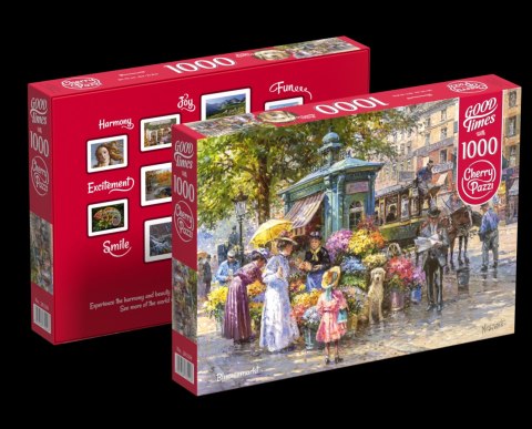Puzzle 1000 elementów. Stoisko z kwiatami 30226