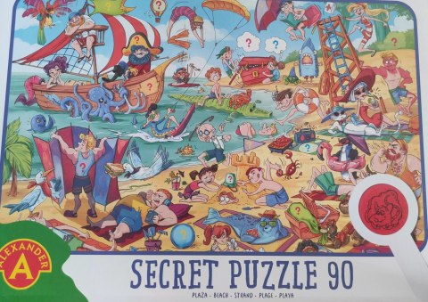 Puzzle 90 elementów. Plaża Puzzle 90 elementów. Plaża