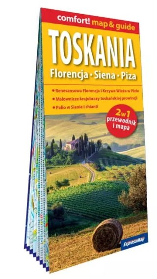 Toskania. Florencja, Siena, Piza. Przewodnik + mapa