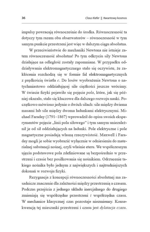 Kwantowy kosmos. Od wczesnego świata do rozszerzającego się uniwersum