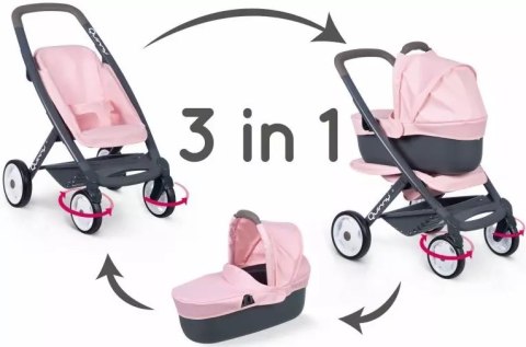 Maxi-Cosi. Wózek 3w1, różowy