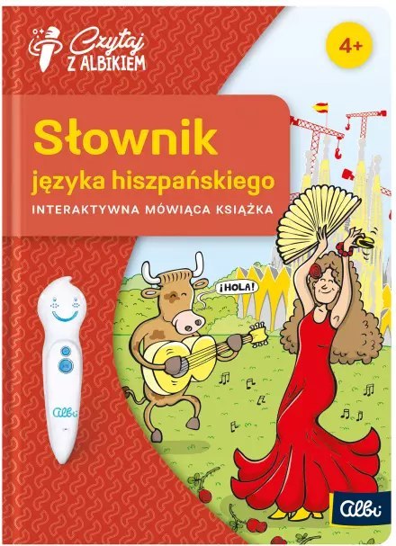 Czytaj z Albikiem. Słownik języka hiszpańskiego. Interaktywna mówiąca książka