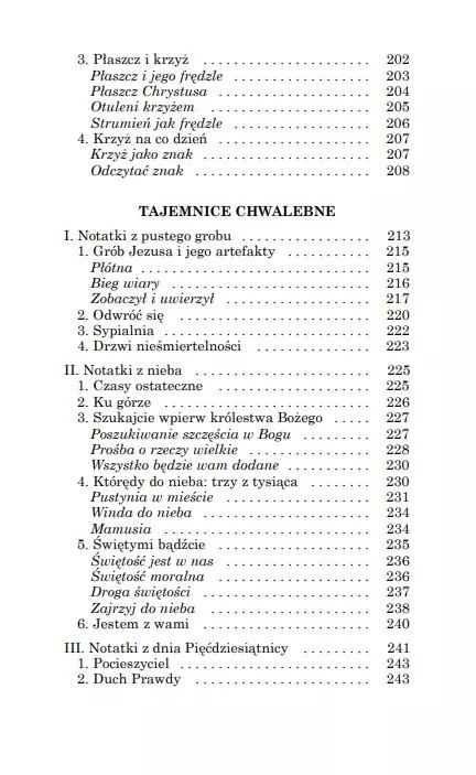 Notatki różańcowe