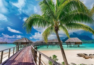 Puzzle 1000 elementów. Paradise Beach, Bora-Bora