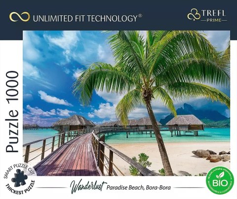 Puzzle 1000 elementów. Paradise Beach, Bora-Bora Puzzle 1000 elementów. Paradise Beach, Bora-Bora