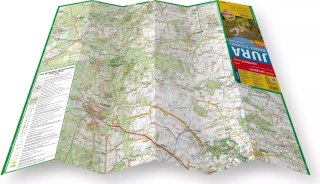 Jura Krakowsko-Częstochowska. Część północna. Mapa turystyczna, 1:52 000