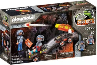 PLAYMOBIL ® Dino 70929. Dino Mine Wózek z rakietą