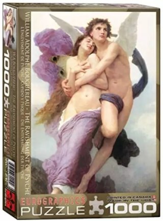 Puzzle 1000 elementów. Psyche i amor, Bouguereau