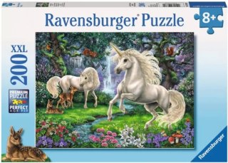 Puzzle XXL 200 elementów. Jednorożce