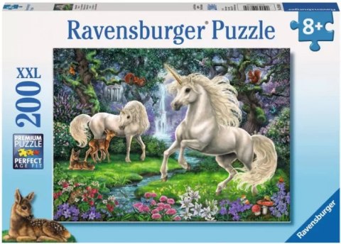 Puzzle XXL 200 elementów. Jednorożce Puzzle XXL 200 elementów. Jednorożce