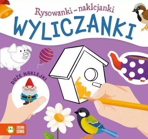 Rysowanki-naklejanki. Wyliczanki Rysowanki-naklejanki. Wyliczanki