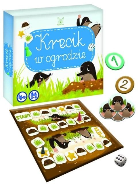 Krecik w ogrodzie Krecik w ogrodzie