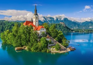 Puzzle 500 elementów. Bled, Slovenia