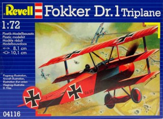 Model samolotu Fokker Dr. 1