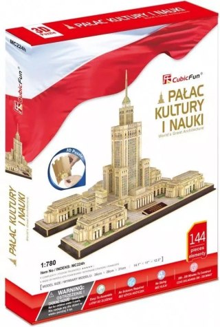 Puzzle 3D 144 elementy. Palac Kultury i Nauki