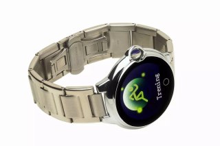 Smartwatch Garett Women Karen stalowy, srebrny