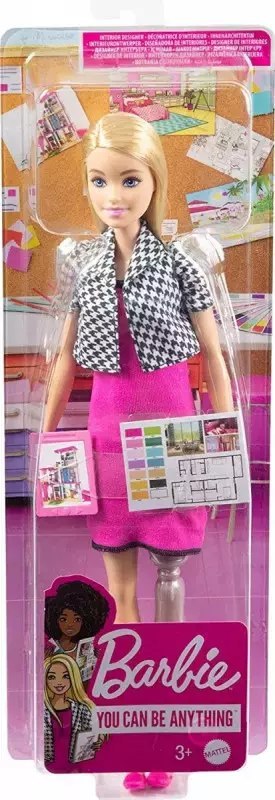 Barbie Kariera. HCN12 Projektantka wnętrz Barbie Kariera. HCN12 Projektantka wnętrz