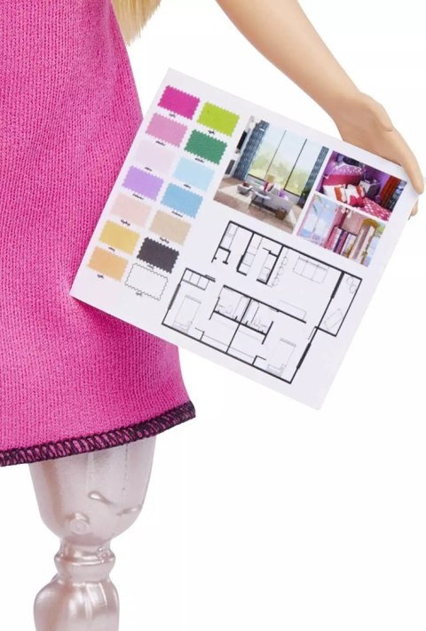 Barbie Kariera. HCN12 Projektantka wnętrz Barbie Kariera. HCN12 Projektantka wnętrz