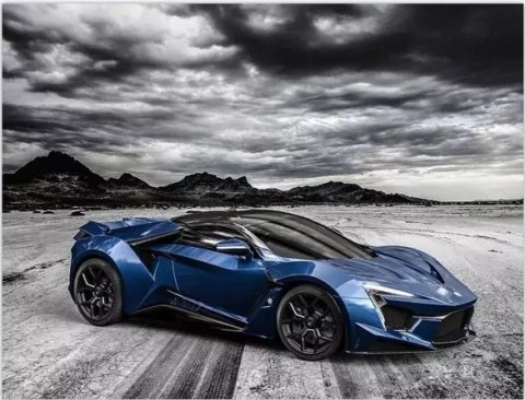 Diamentowa mozaika - Auto sportowe Diamentowa mozaika - Auto sportowe