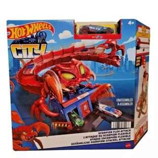 Hot Wheels. HDR32 Zestaw tematyczny Pułapka skorpiona