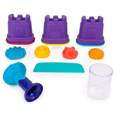 Kinetic Sand. Zestaw tęczowych narzędzi