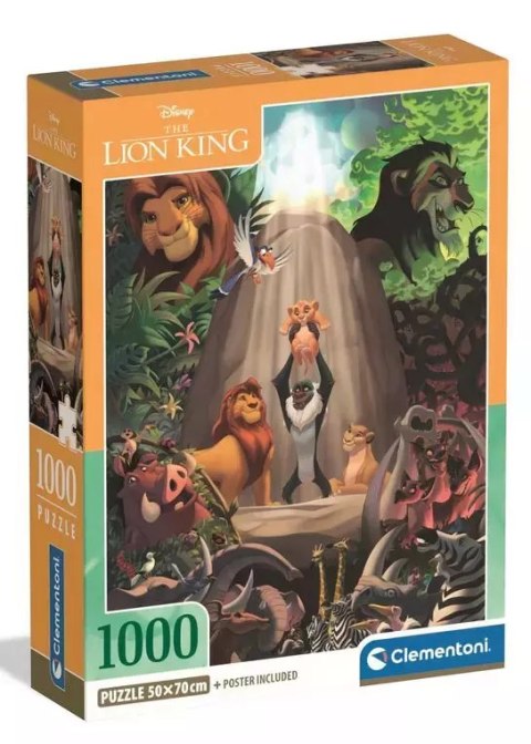 Puzzle 1000 Compact The Lion King Puzzle 1000 Compact The Lion King