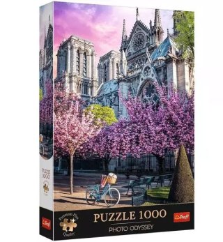 Puzzle 1000 elementów. Premium Plus. Photo Odyssey. Katedra Notre-Dame, Paryż