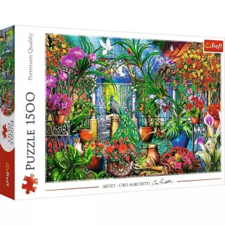 Puzzle 1500 elementów. Tajemniczy ogród