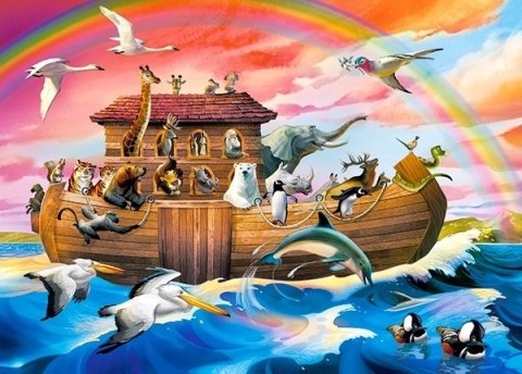Puzzle 60 elementów. Arka Noego Puzzle 60 elementów. Arka Noego