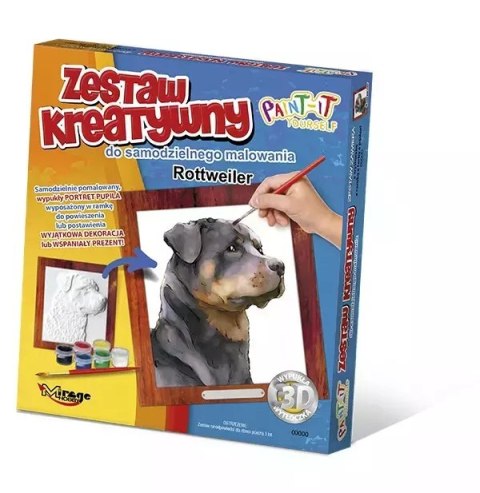 Zestaw kreatywny. Rottweiler Zestaw kreatywny. Rottweiler