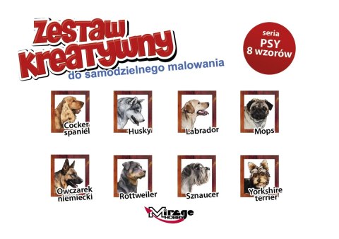 Zestaw kreatywny. Rottweiler Zestaw kreatywny. Rottweiler
