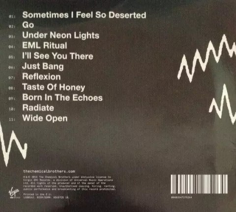 Born In The Echoes, CD