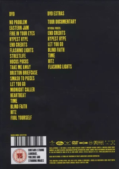 Chase & Status. Live At Brixton Academy, DVD Chase & Status. Live At Brixton Academy, DVD